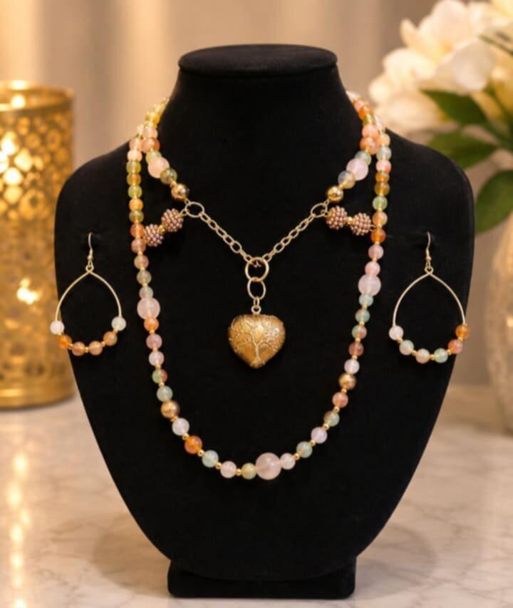 Gilded Heart Layered Set